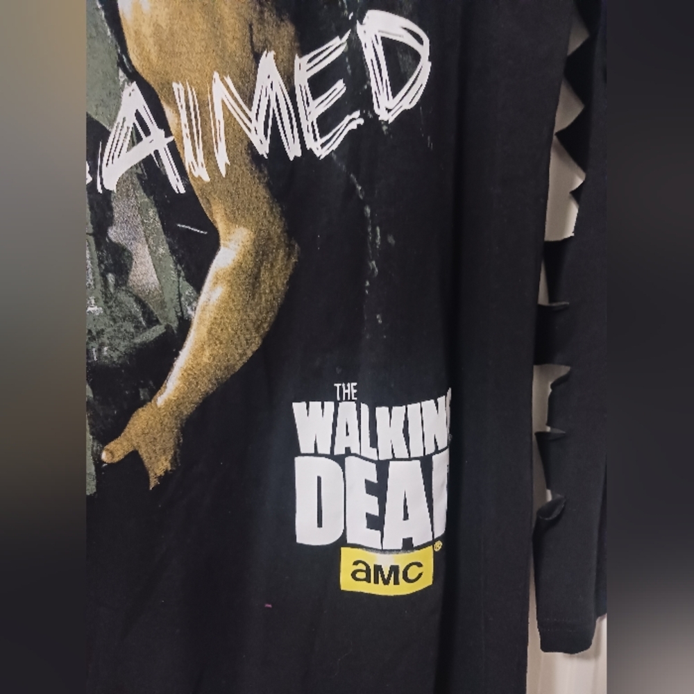 2014 Walking Dead “ Darryl Claimed” Cut Sleeves Shirt, Size M NWT - Picture 3 of 10